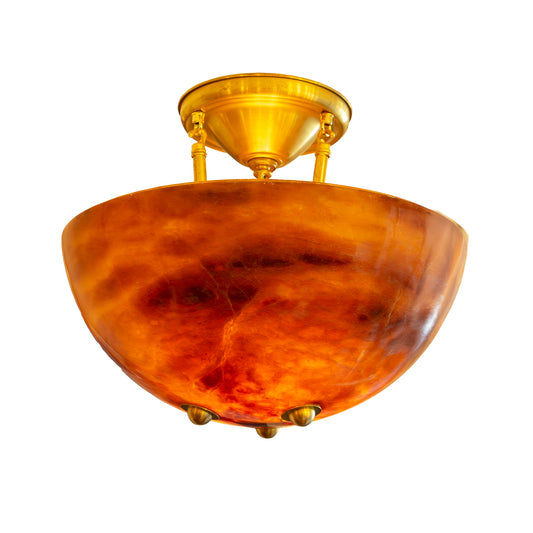 Harvest Moon Alabaster Fixture