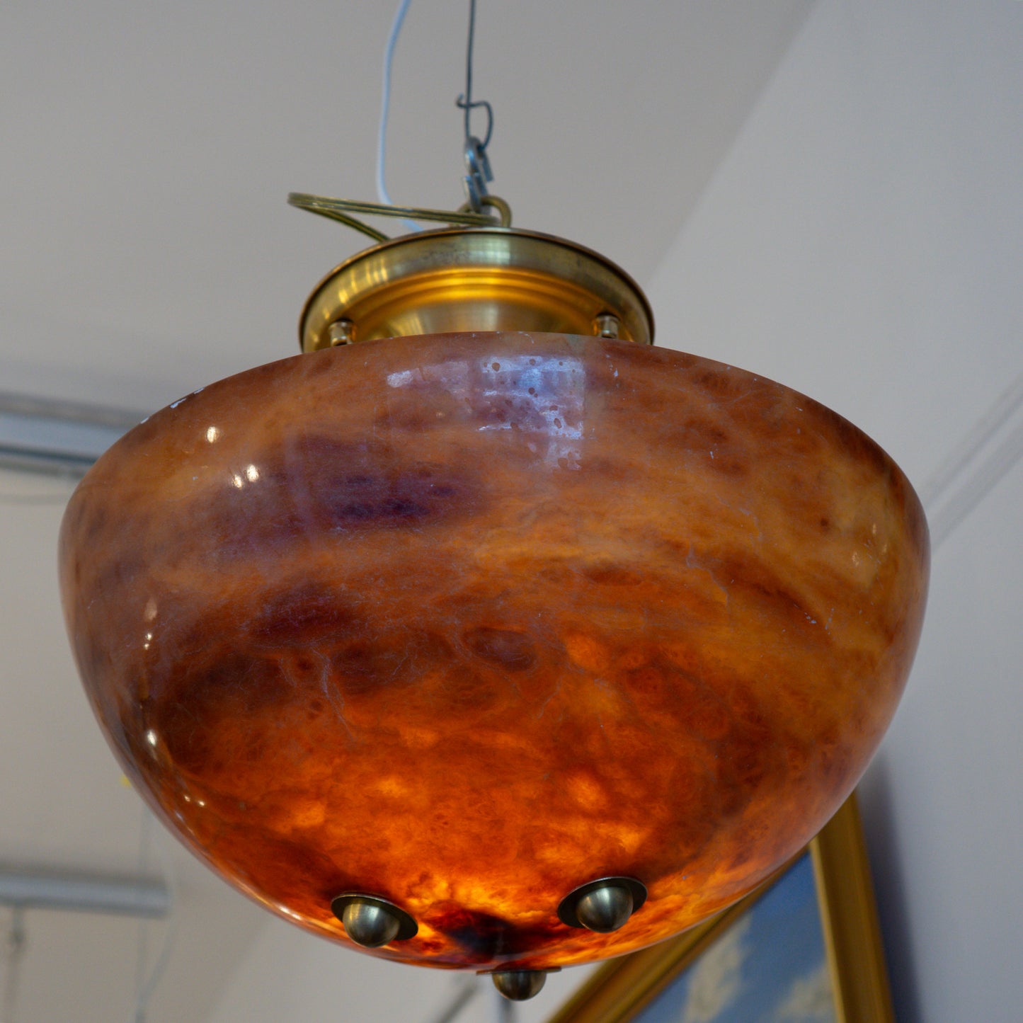 Harvest Moon Alabaster Fixture