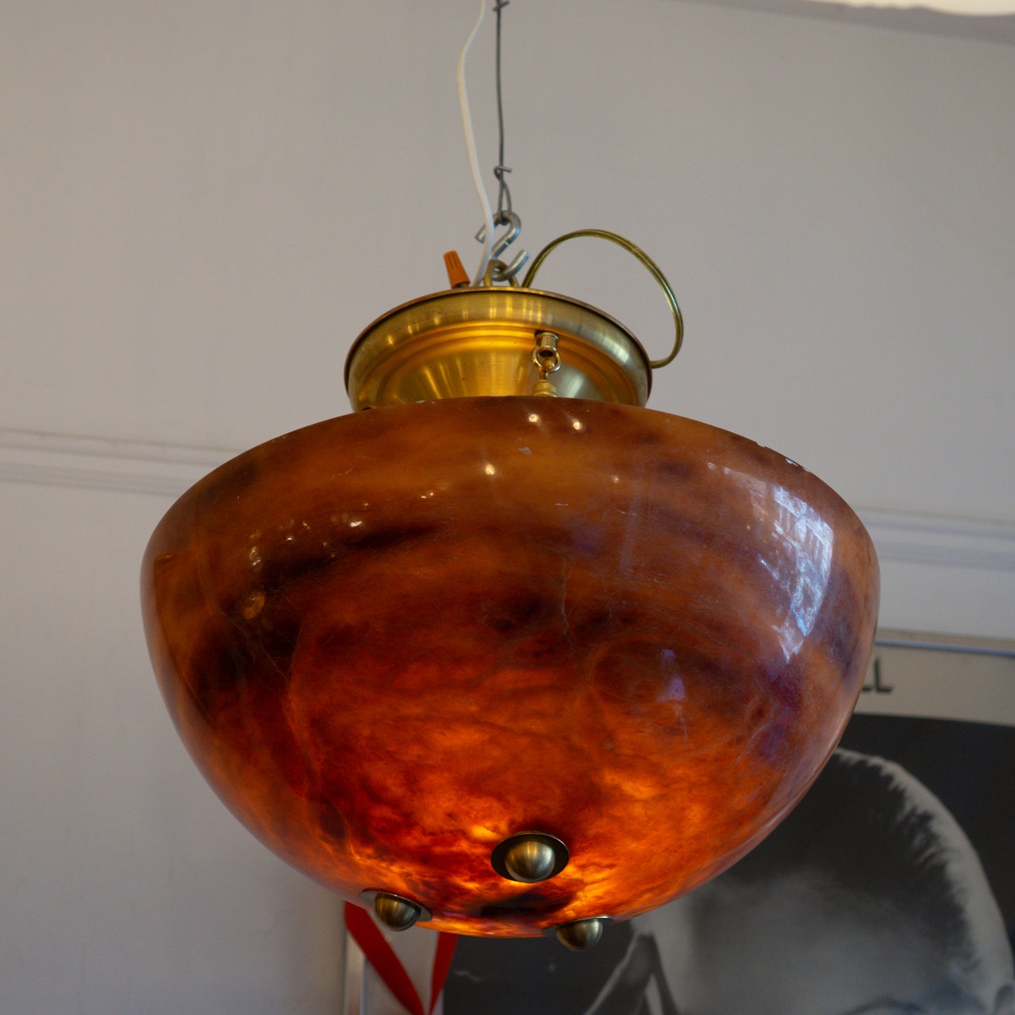 Harvest Moon Alabaster Fixture