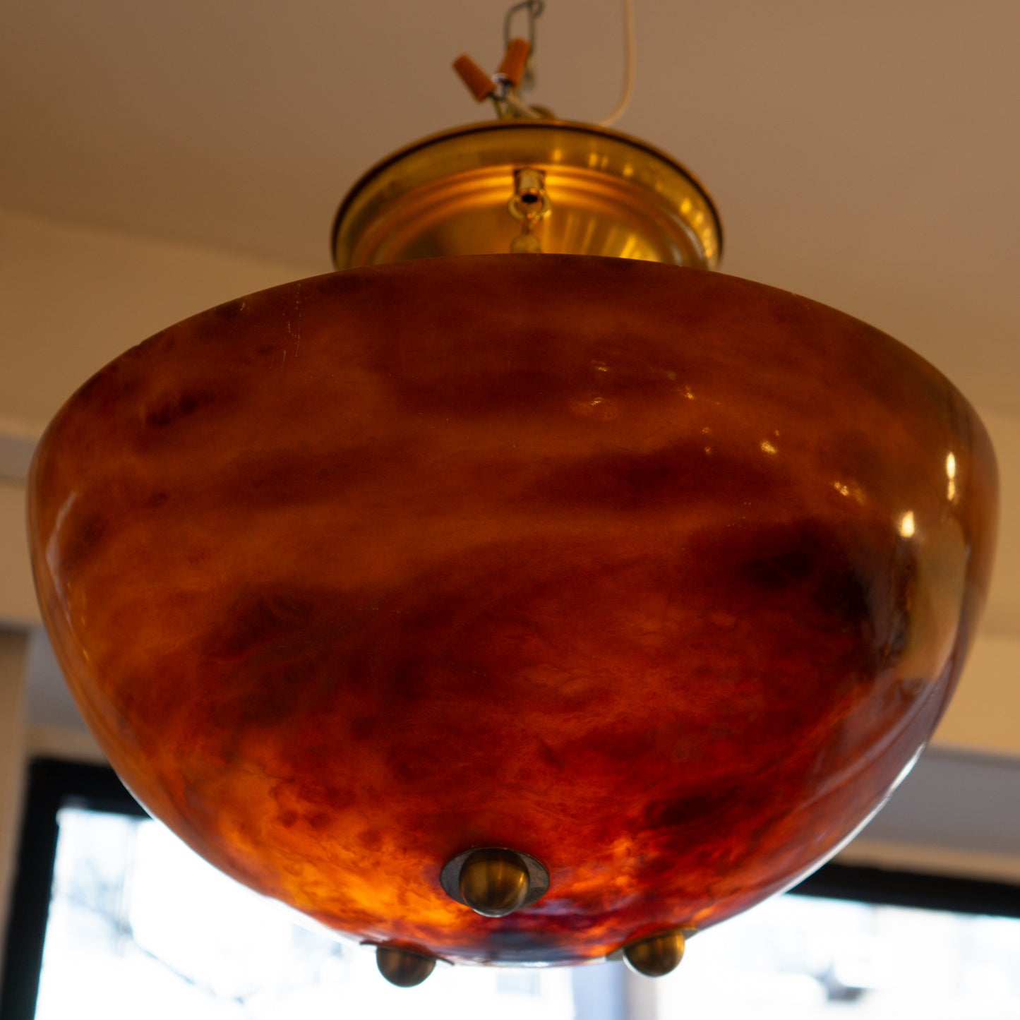 Harvest Moon Alabaster Fixture