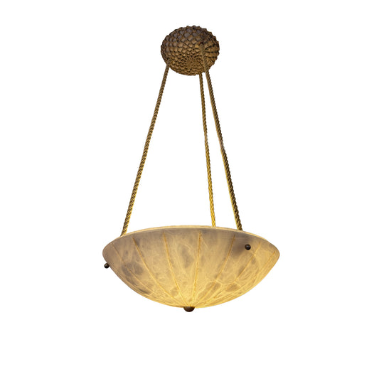 Alabaster Corniche Light Fixture