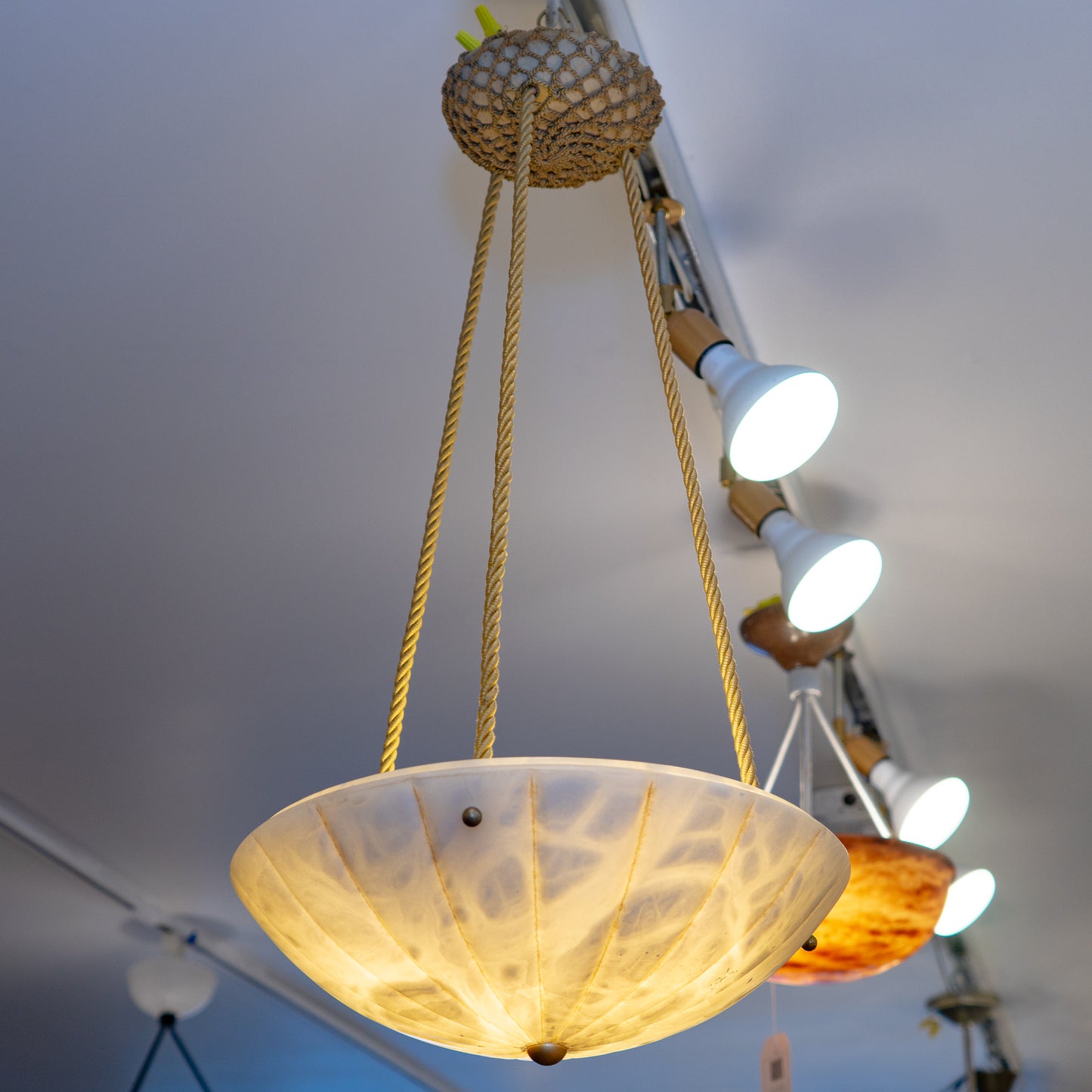 Alabaster Corniche Light Fixture