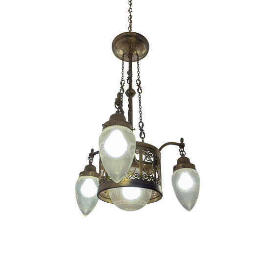 Art Nouveau Light Fixture