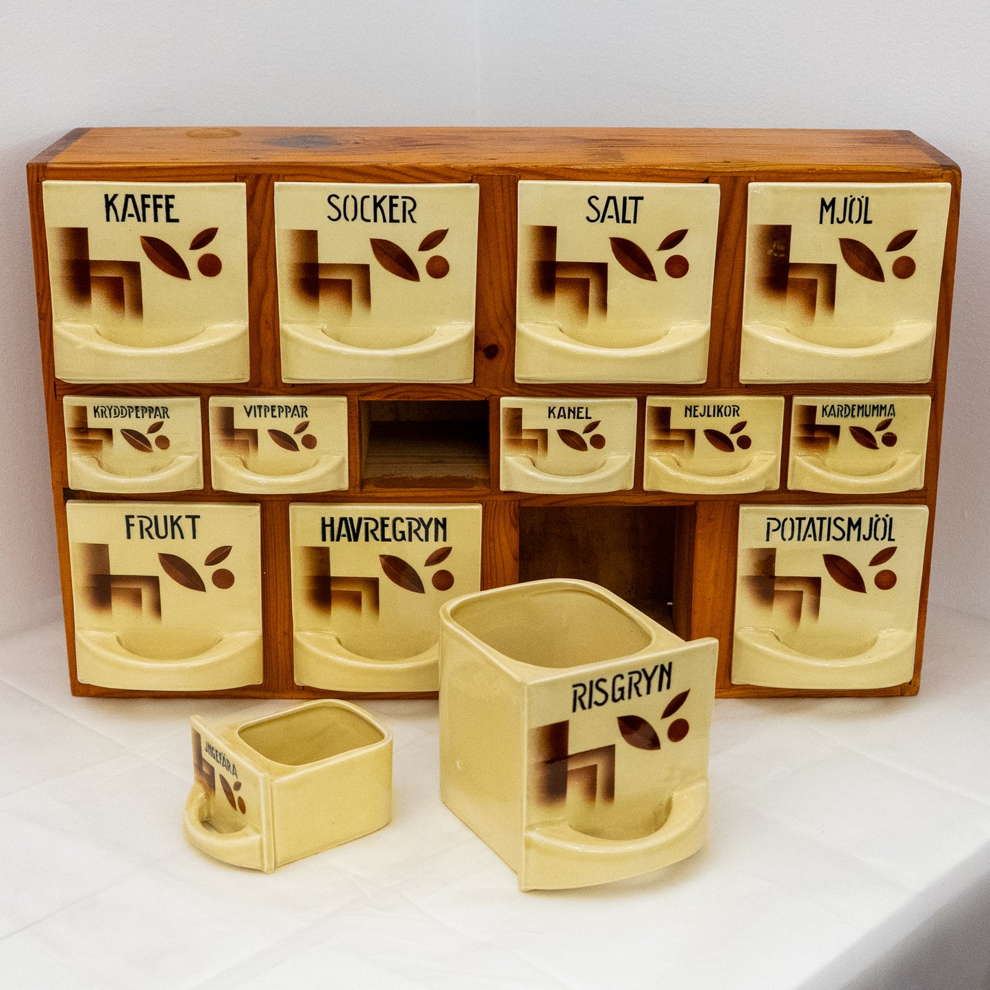 Spice Drawers, Sweden 1930