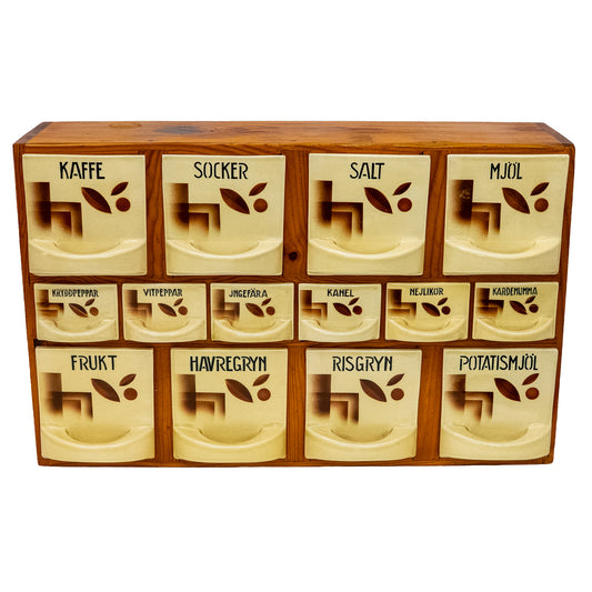 Spice Drawers, Sweden 1930