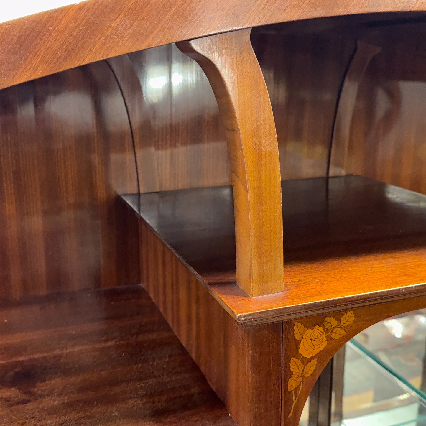 Art Nouveau Vitrine Cabinet