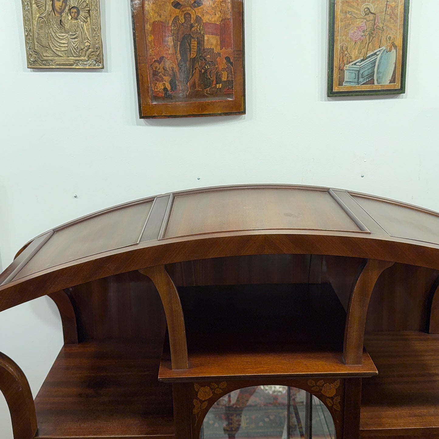 Art Nouveau Vitrine Cabinet