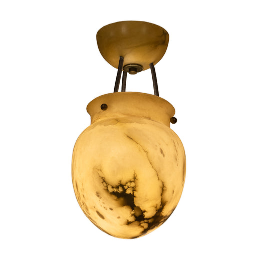 Alabaster Amphora Light Fixture