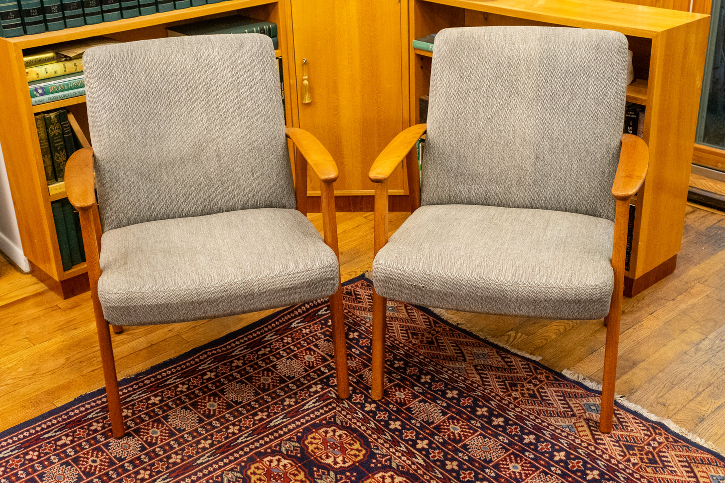 Mid Century Modern Office Chairs, Sweden 1960