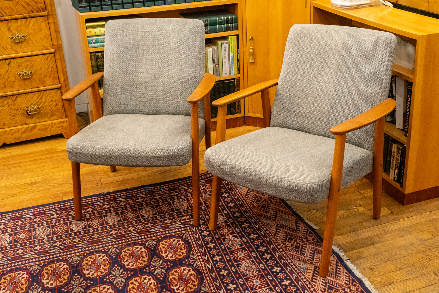 Mid Century Modern Office Chairs, Sweden 1960