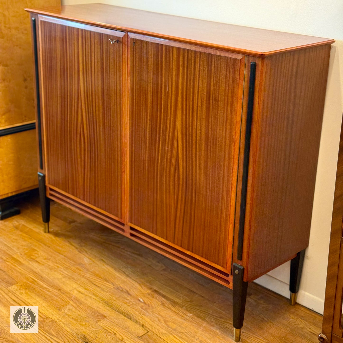 Walnut Sideboard, Sweden 1930