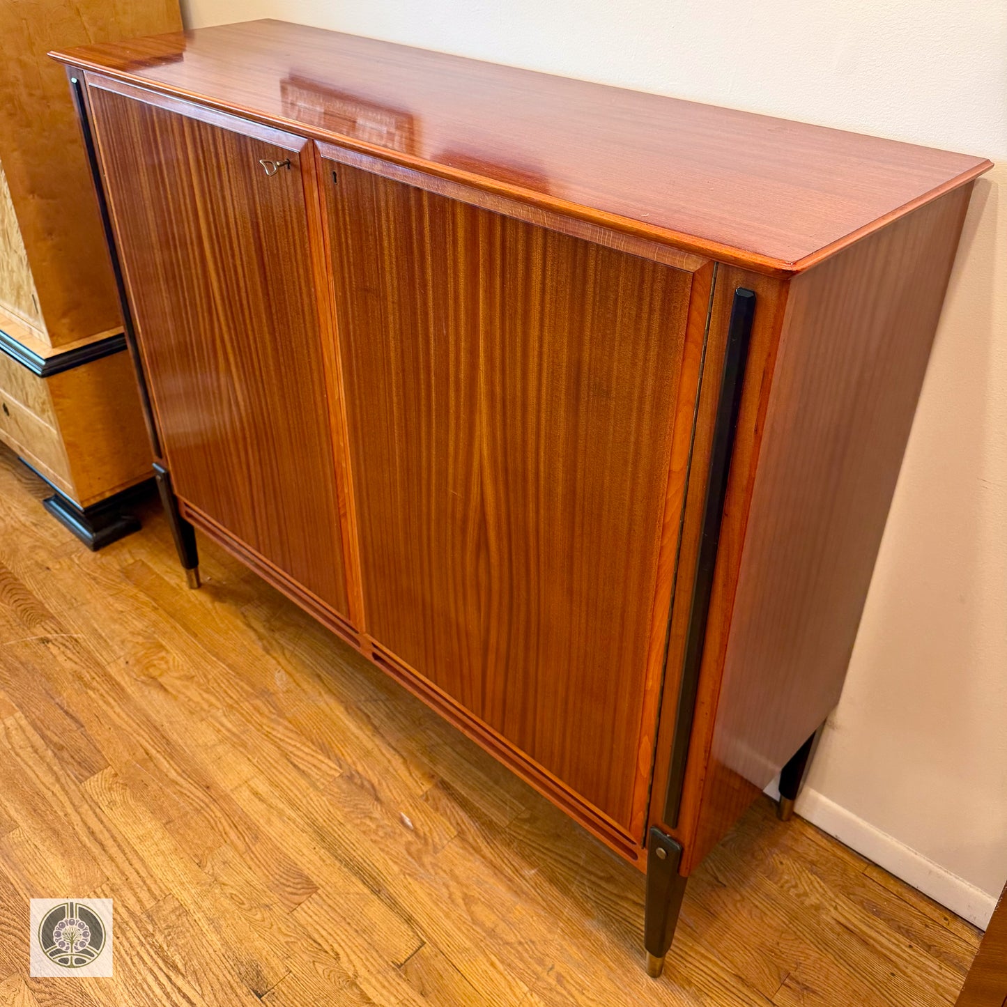 Walnut Sideboard, Sweden 1930