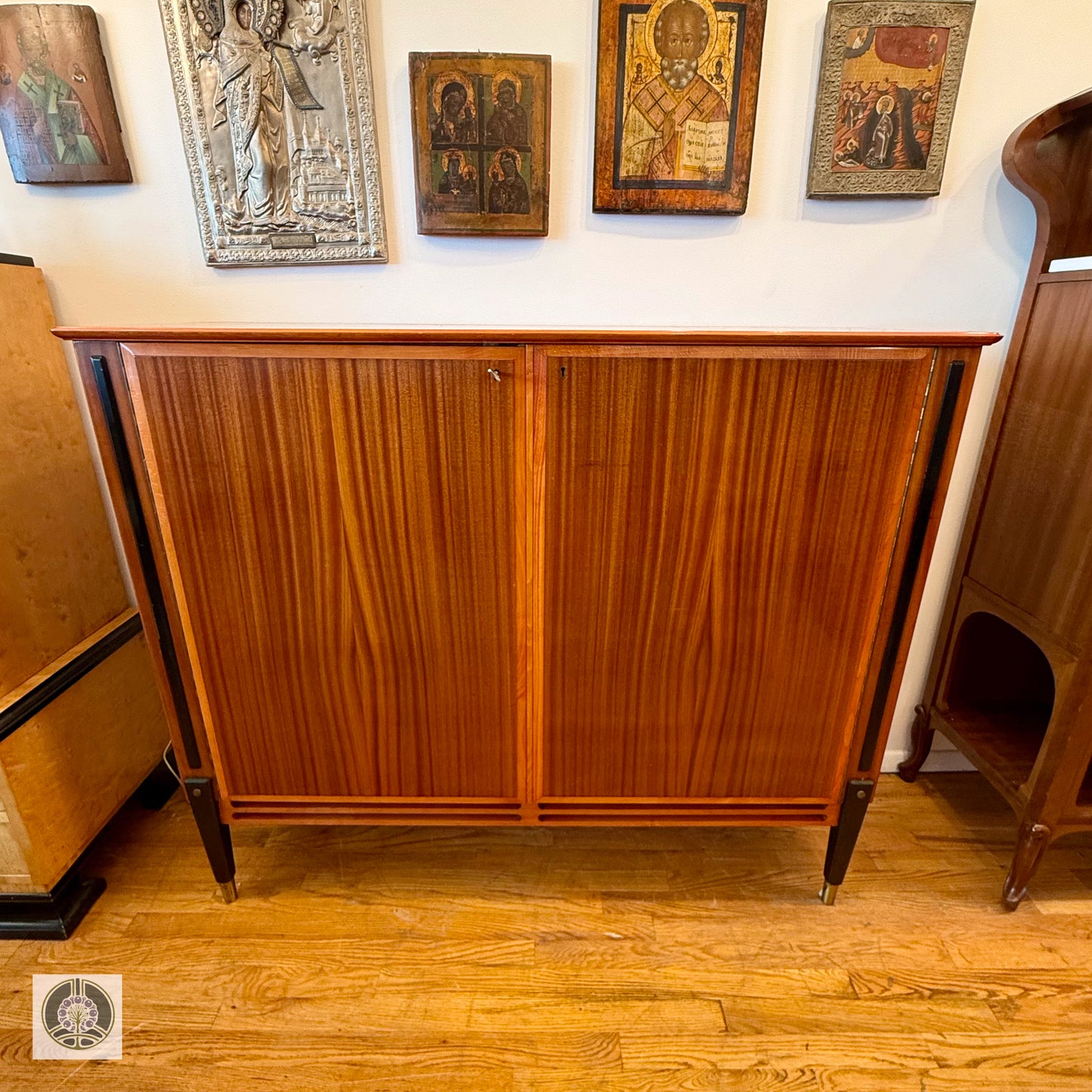 Walnut Sideboard, Sweden 1930
