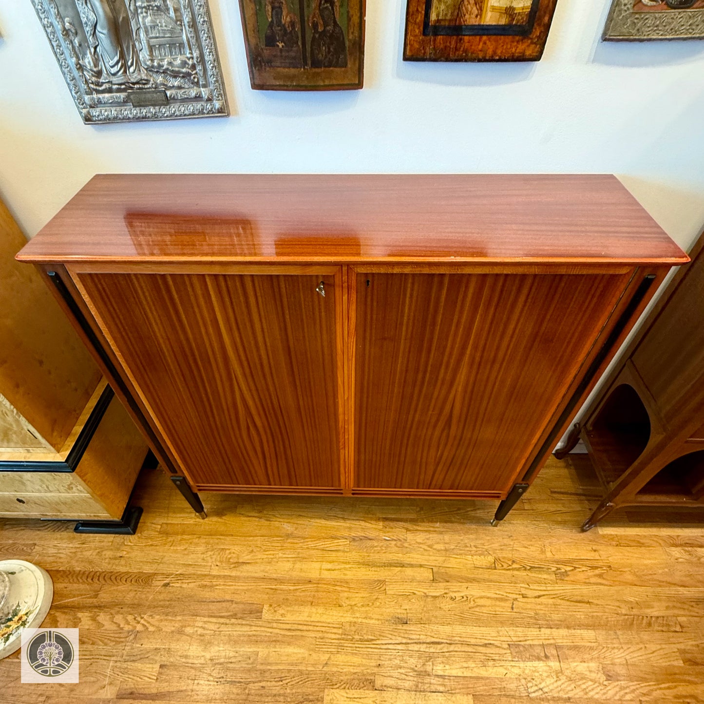 Walnut Sideboard, Sweden 1930