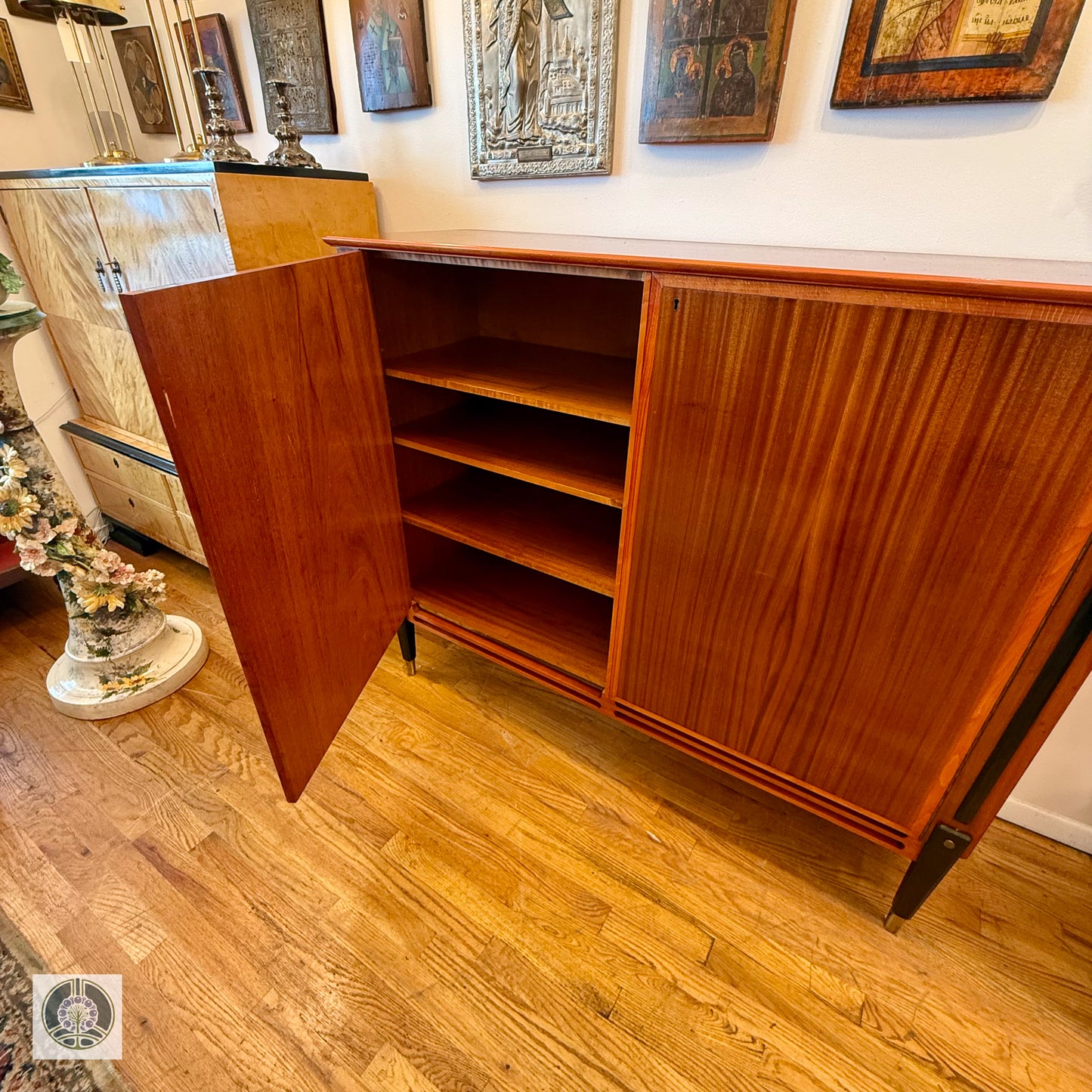 Walnut Sideboard, Sweden 1930