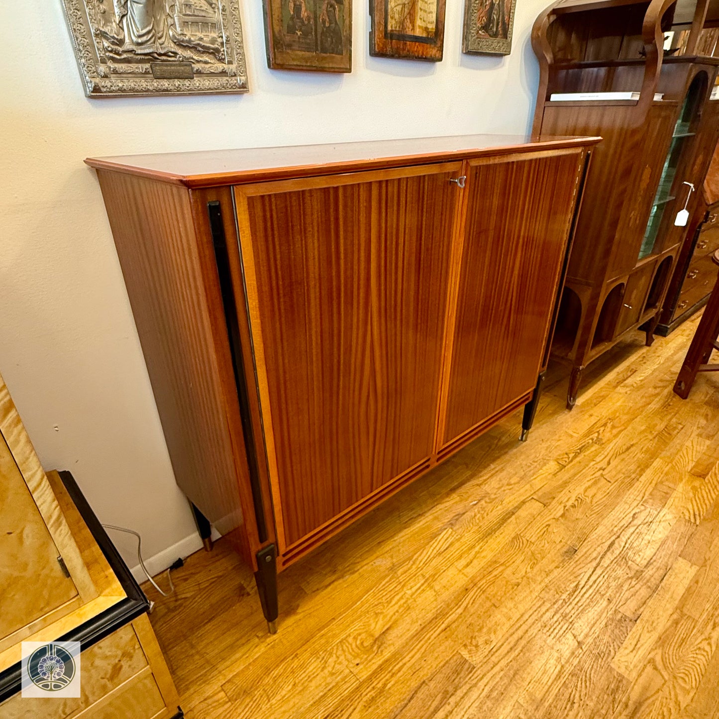 Walnut Sideboard, Sweden 1930