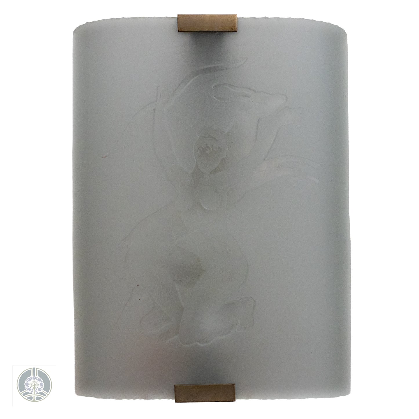 Art Deco Glass Wall Sconce