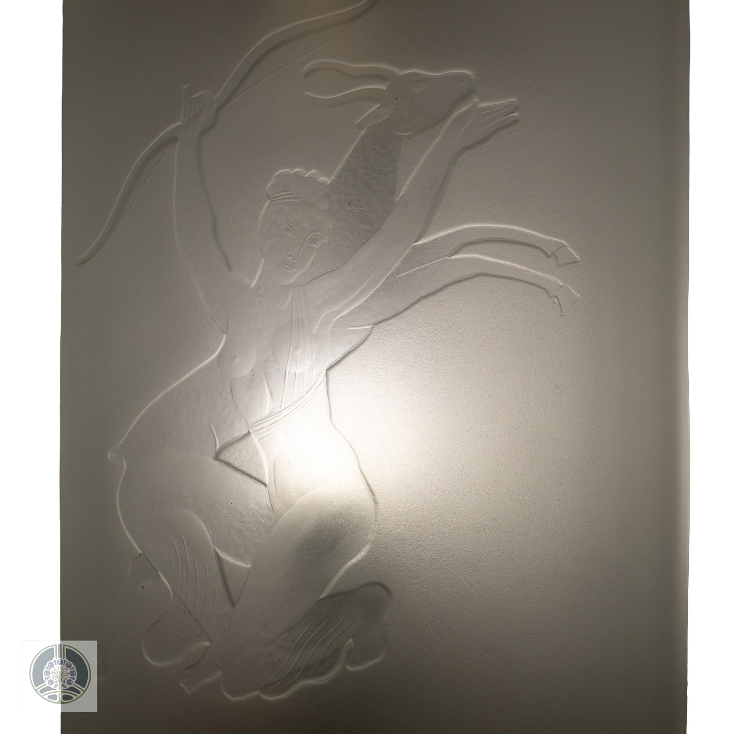 Art Deco Glass Wall Sconce