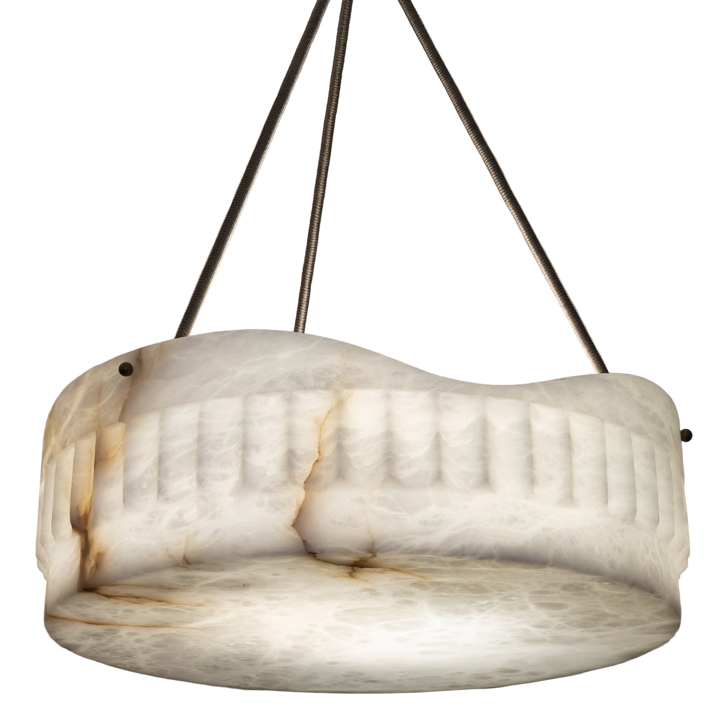 Art Deco Alabaster Light Fixture