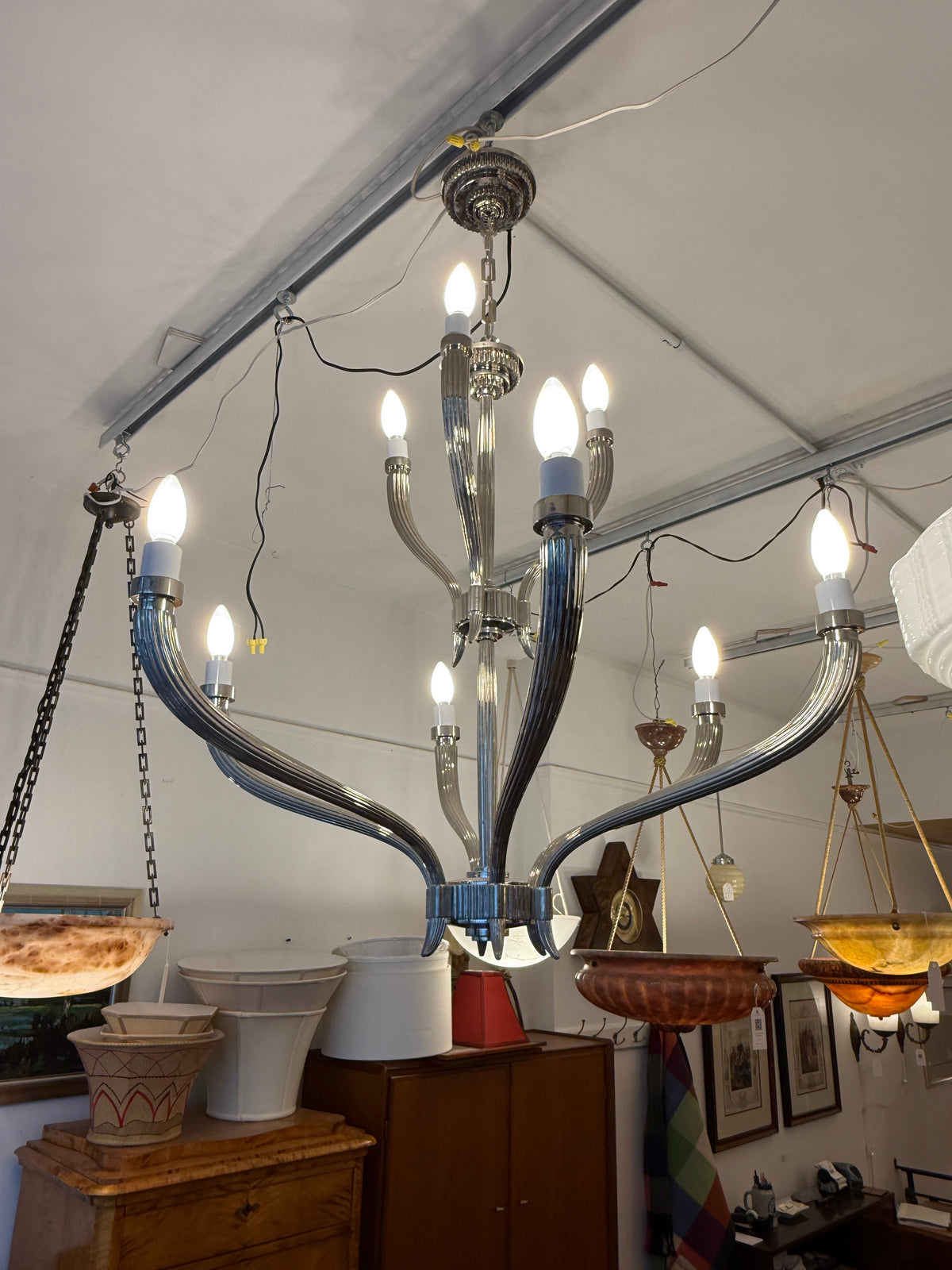Art Deco Style Chandelier