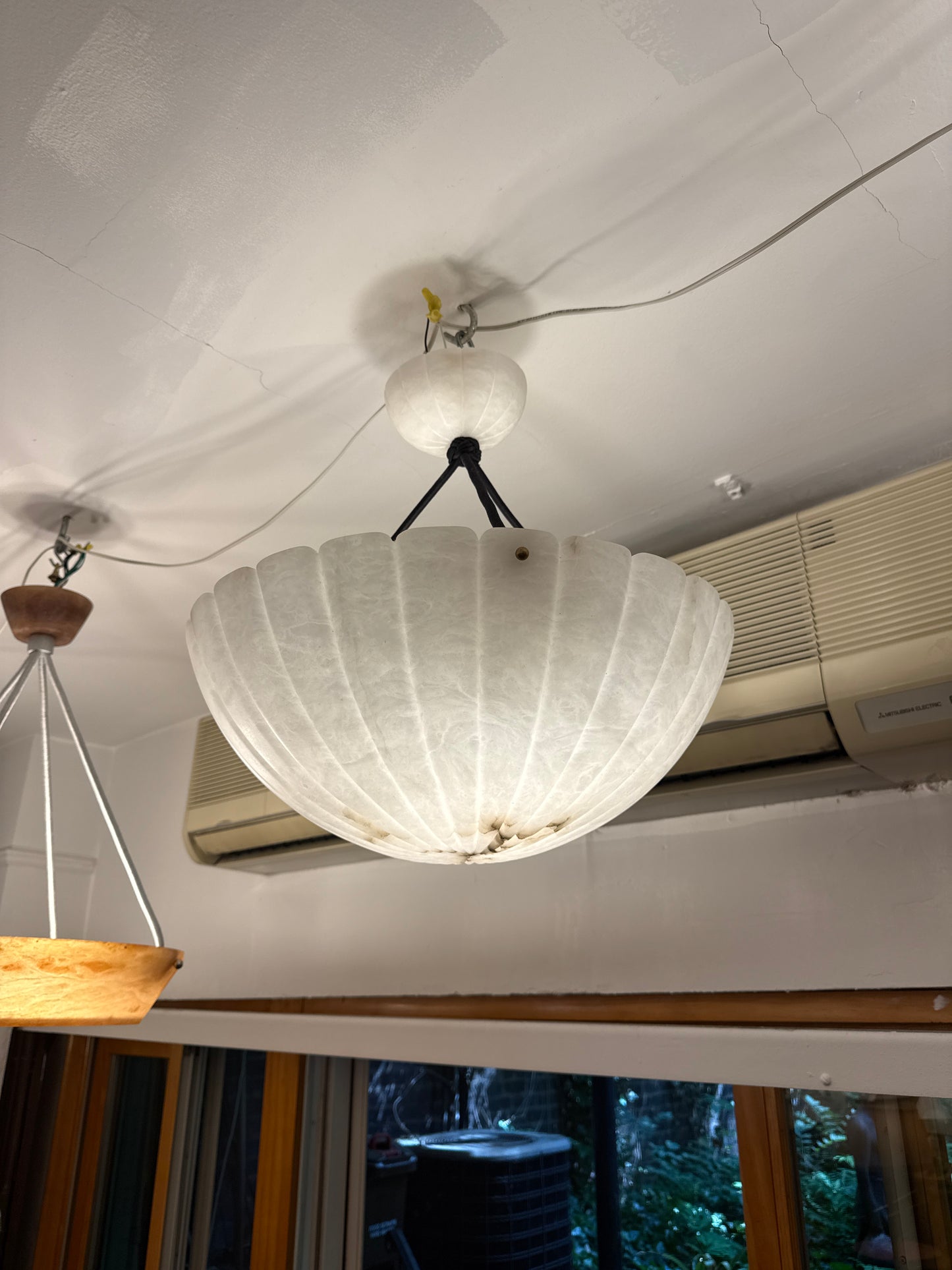 Classical Style White Alabaster Fixture