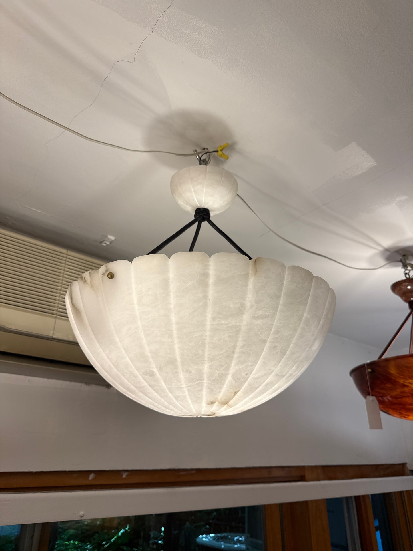 Classical Style White Alabaster Fixture