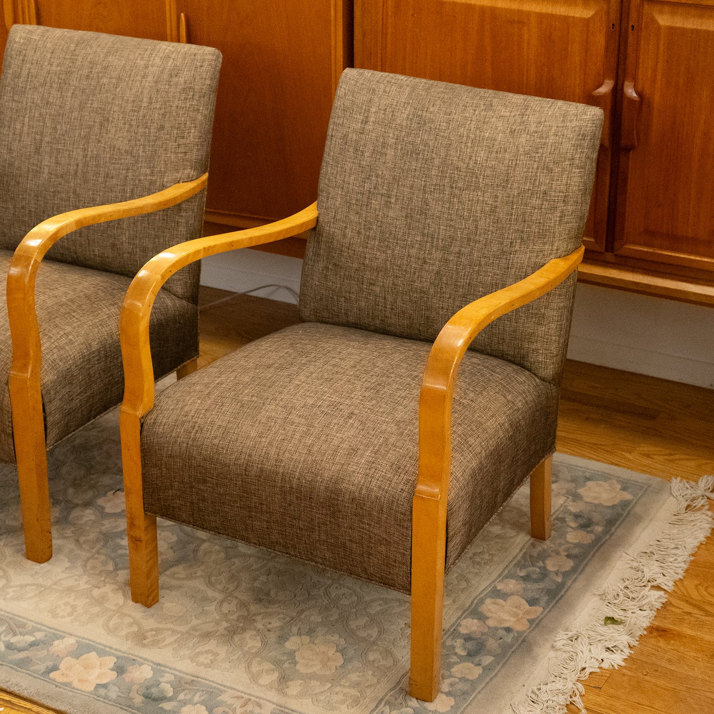 Bentwood Art Deco Club Chairs