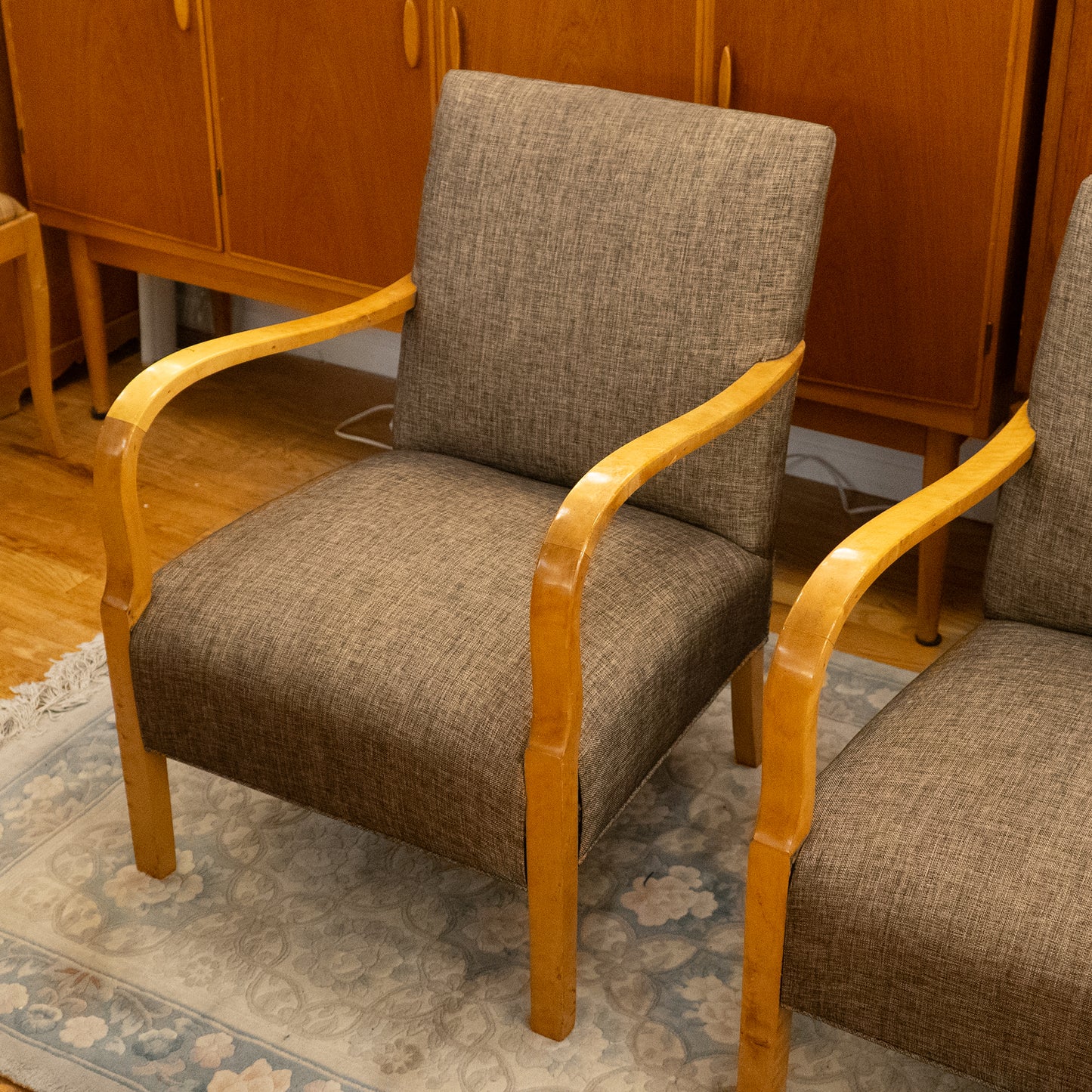 Bentwood Art Deco Club Chairs