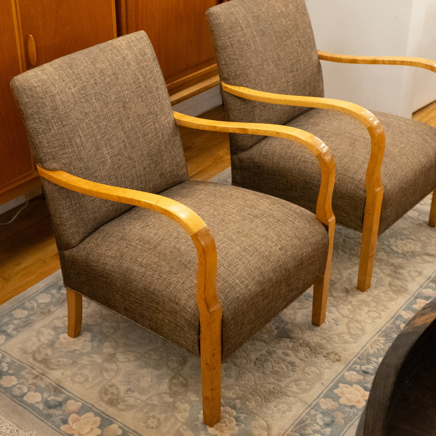 Bentwood Art Deco Club Chairs