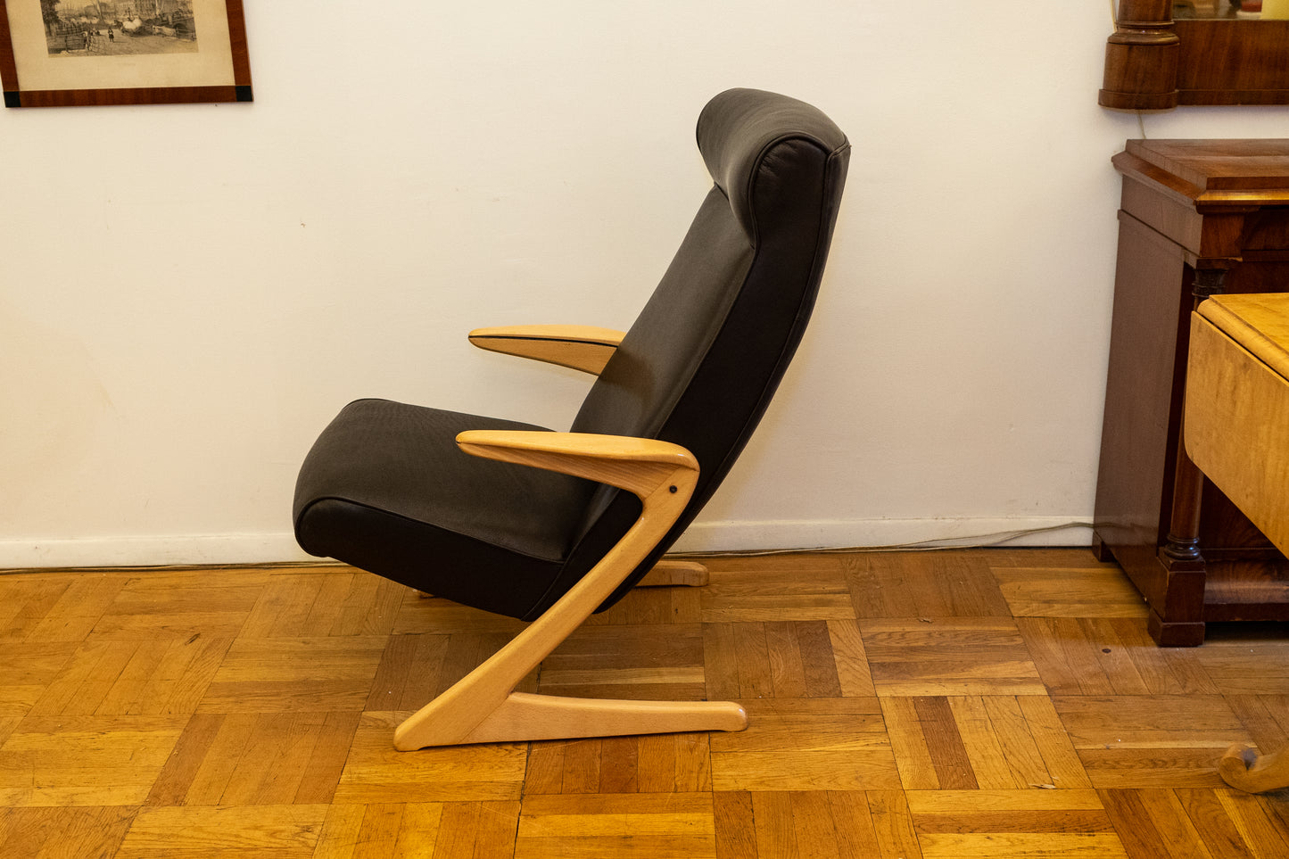 Swedish Mid-Century Lounge Chair