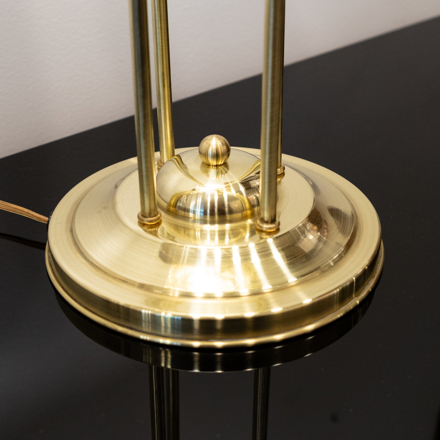 Haus Henneberg Brass Table Lamp, Austria