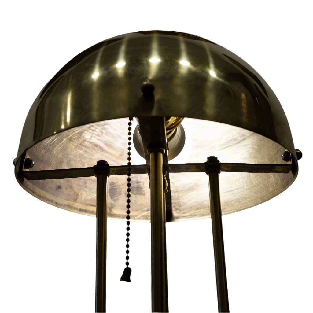 Haus Henneberg Brass Table Lamp, Austria