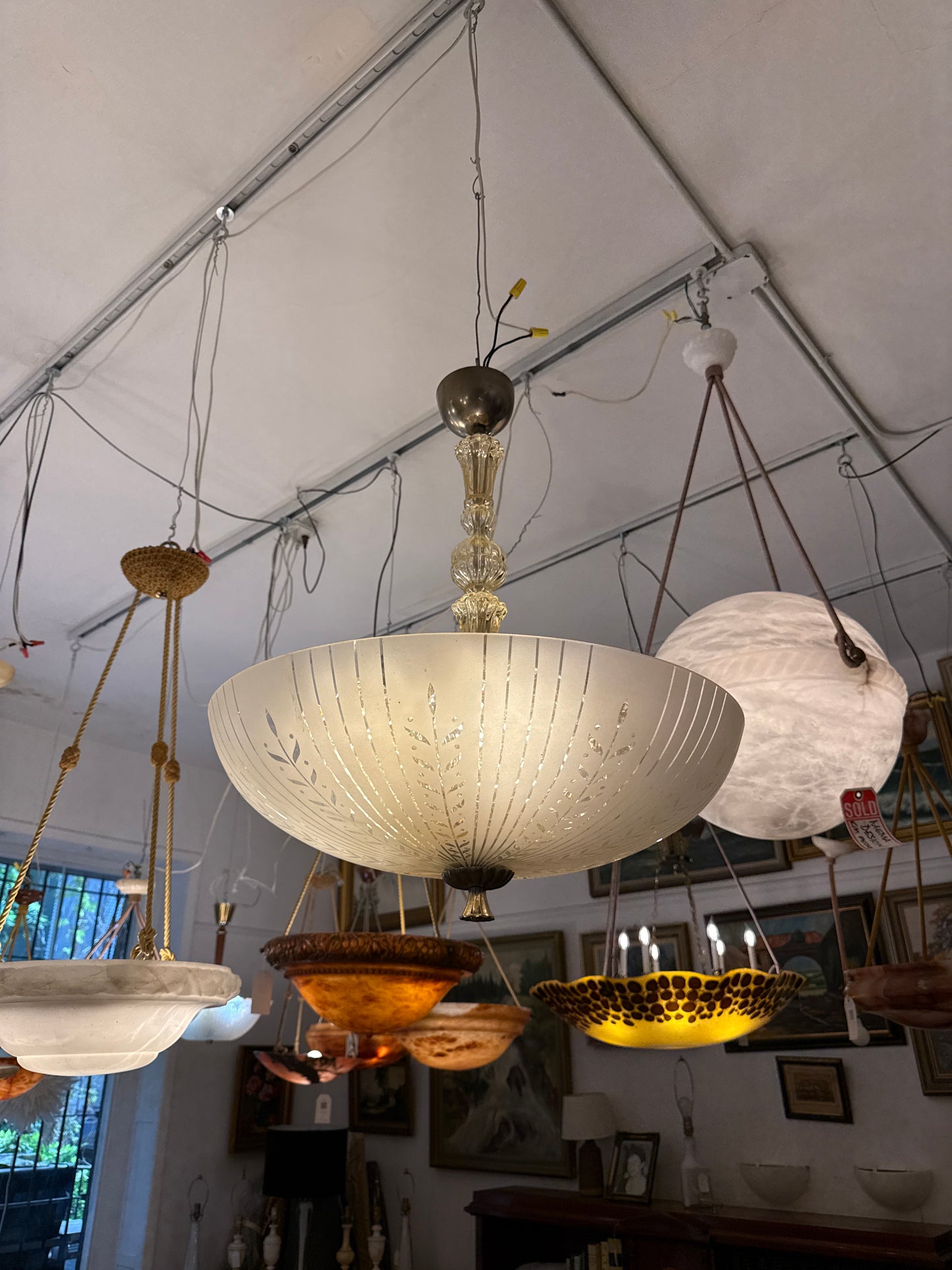 Orrefors Light Fixture