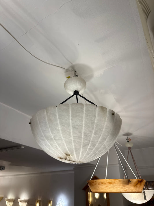 Classical Style White Alabaster Fixture