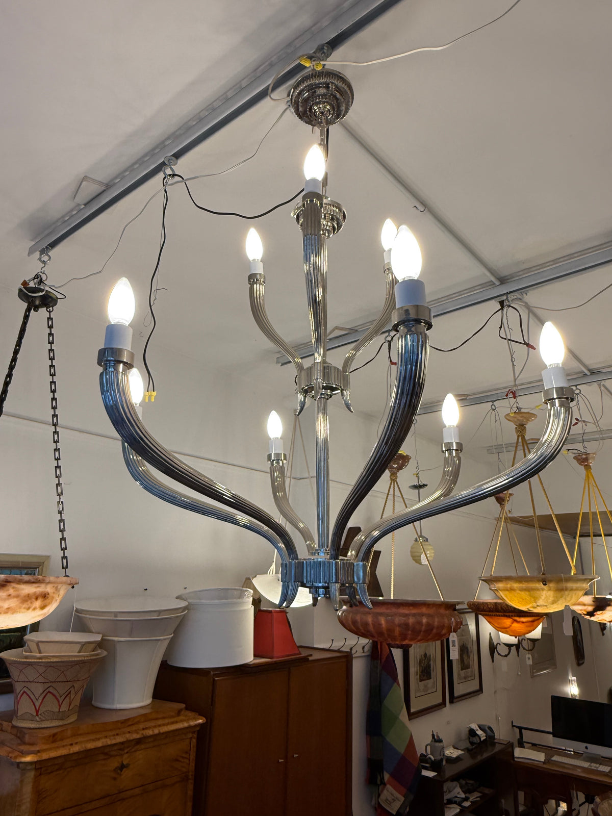 Art Deco Style Chandelier