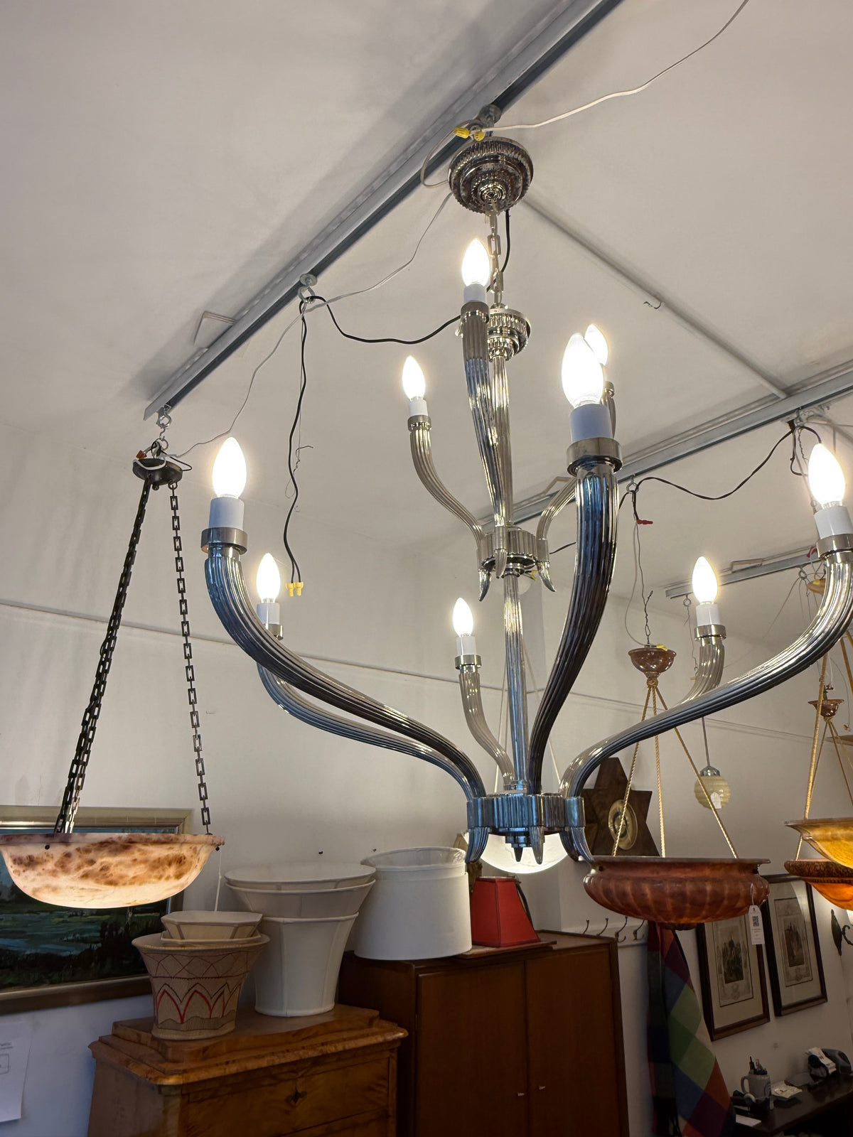 Art Deco Style Chandelier