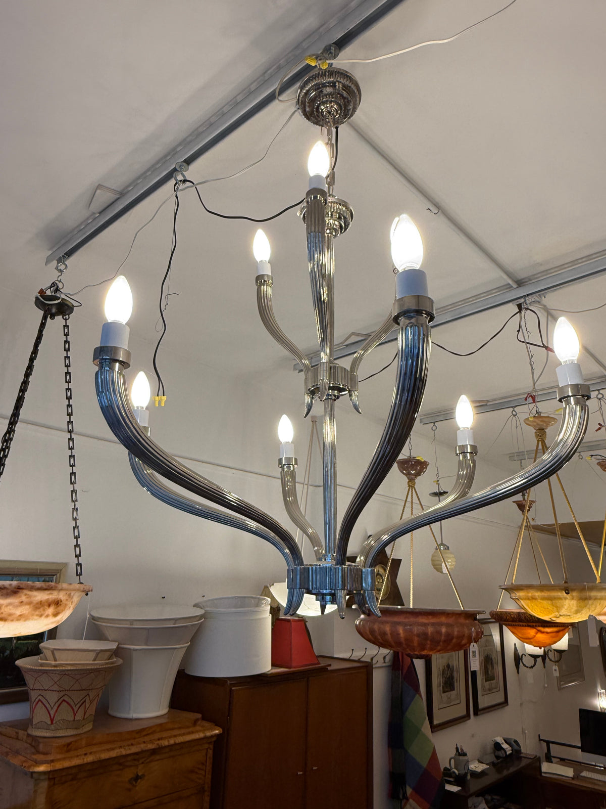 Art Deco Style Chandelier
