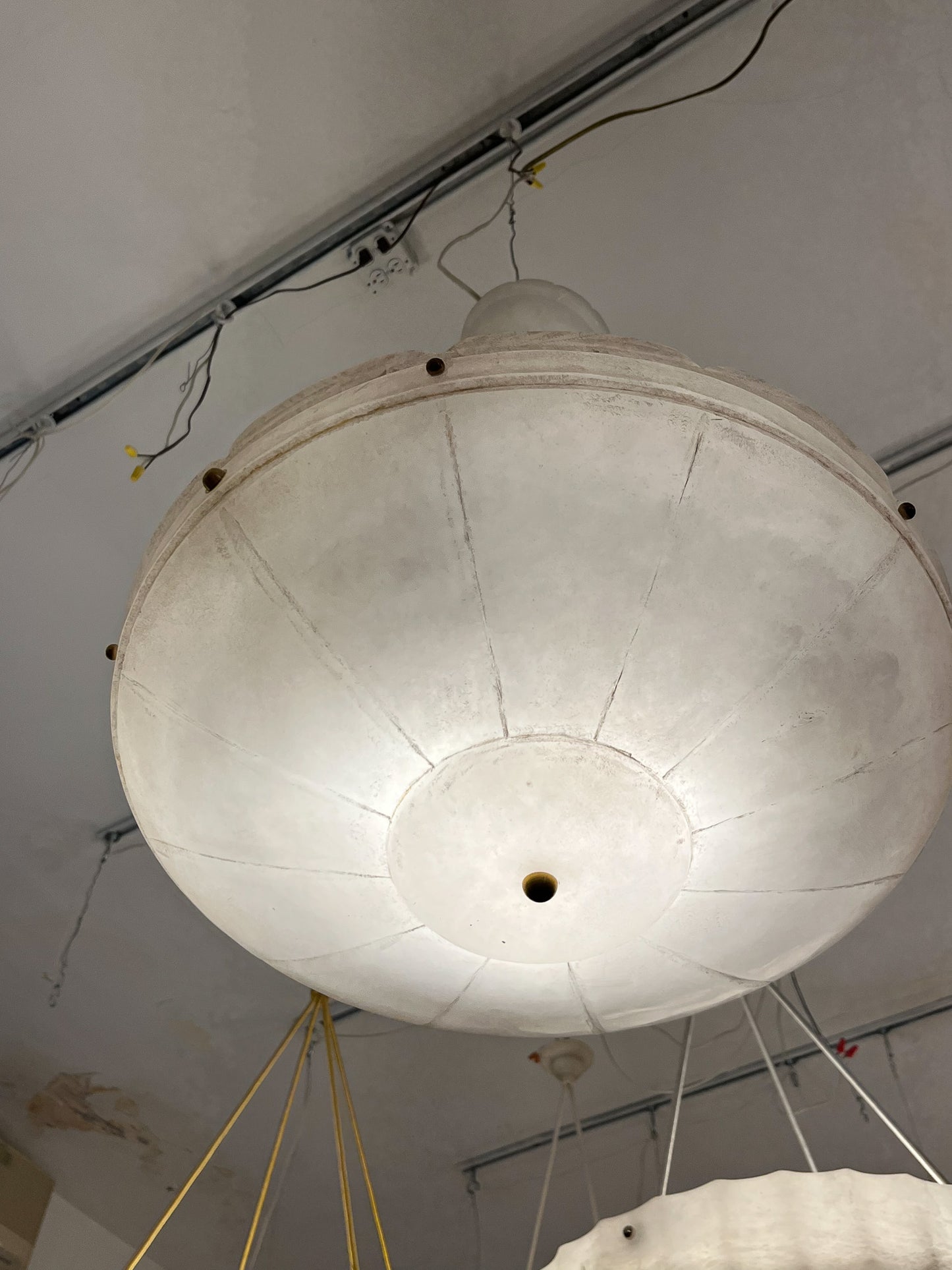Neoclassical Alabaster Fixture