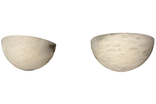alabaster sconces