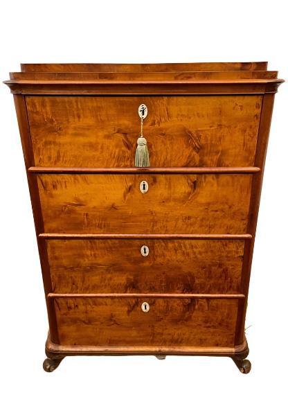 Biedermeier chest store of drawers