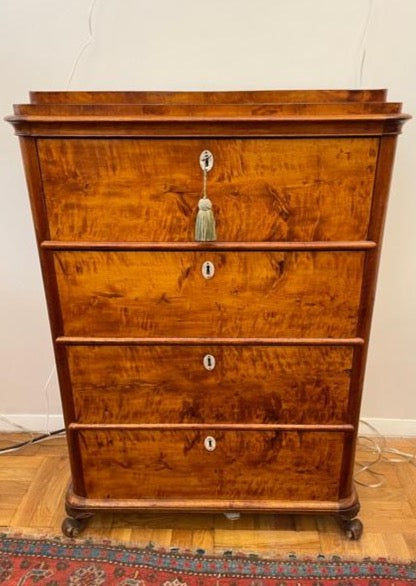 Biedermeier Chest of Drawers with Mother of Pearl Eschoens – Eileen Lane  Antiques